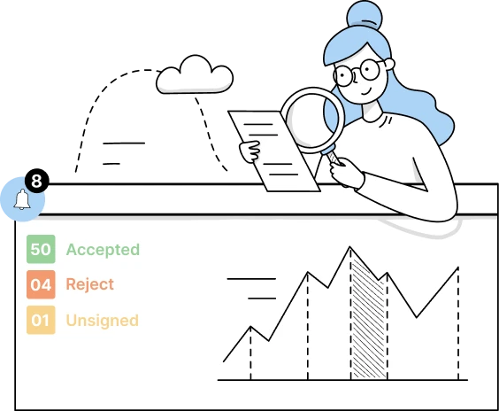 tracking signature in real time
