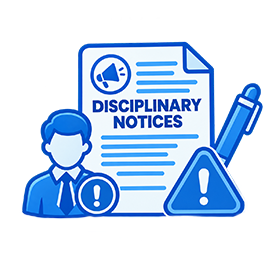 Disciplinary Notices