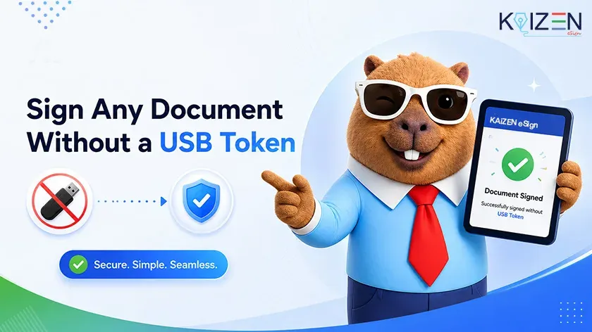 How to Sign Any Document Without a USB Token